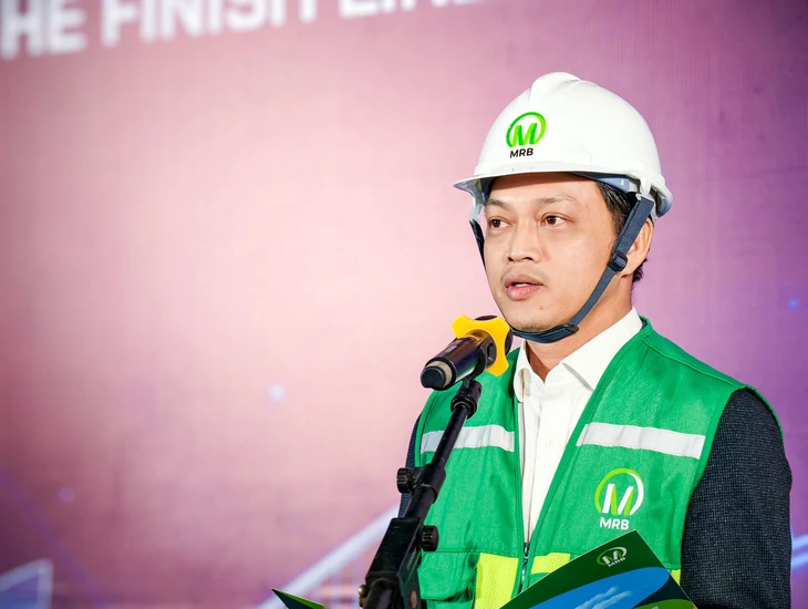 Máy đào hầm 'Thần Tốc' dự án metro số 3 đã về đích tại ga Hà Nội - Ảnh 4.