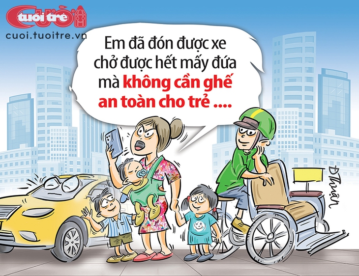 Ô tô vận tải hành khách không cần trang bị ghế ngồi cho trẻ em - Ảnh 1.