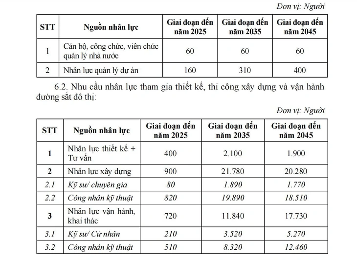 TP.HCM ban hành đề án đào tạo nhân lực cho hệ thống đường sắt đô thị - Ảnh 2.