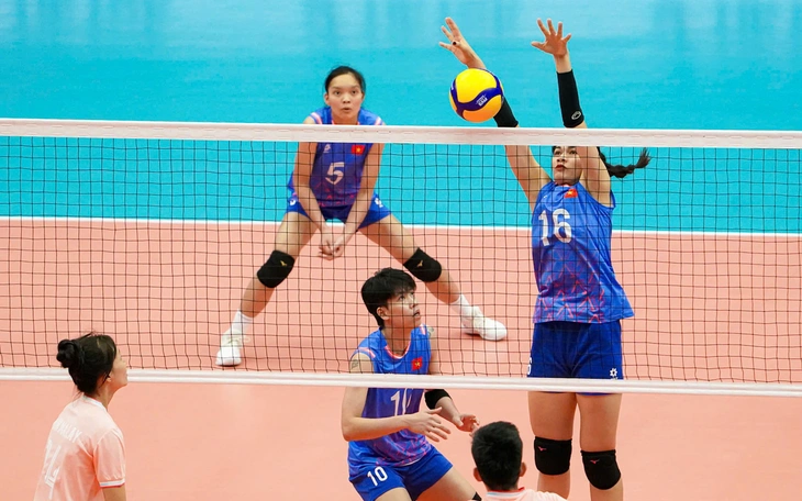 Trực tiếp bóng chuyền nữ SEA Games 33: Indonesia thách thức Việt Nam - Ảnh 2.