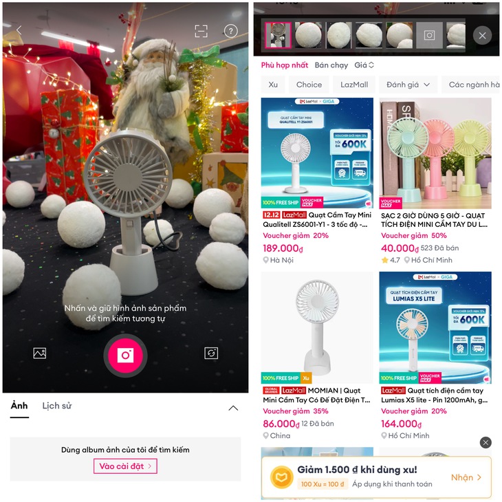 Đi mua sắm online dễ dàng với AI - Ảnh 1.