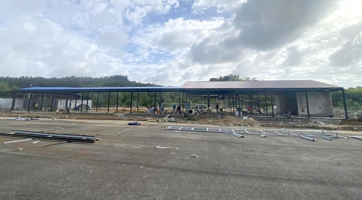 Sắp đưa vào khai thác điểm dừng xe đường cao tốc Đà Nẵng - Quảng Ngãi - Ảnh 1.