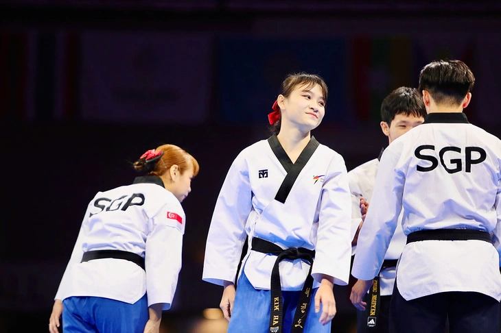 Cho rằng bị xử ép, tuyển quyền taekwondo Việt Nam khiếu nại vì mất huy chương vàng - Ảnh 1.