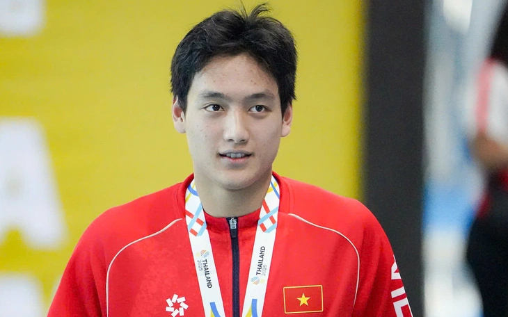 Kình ngư 17 tuổi lại khiến cả làng bơi SEA Games kinh ngạc - Ảnh 4.