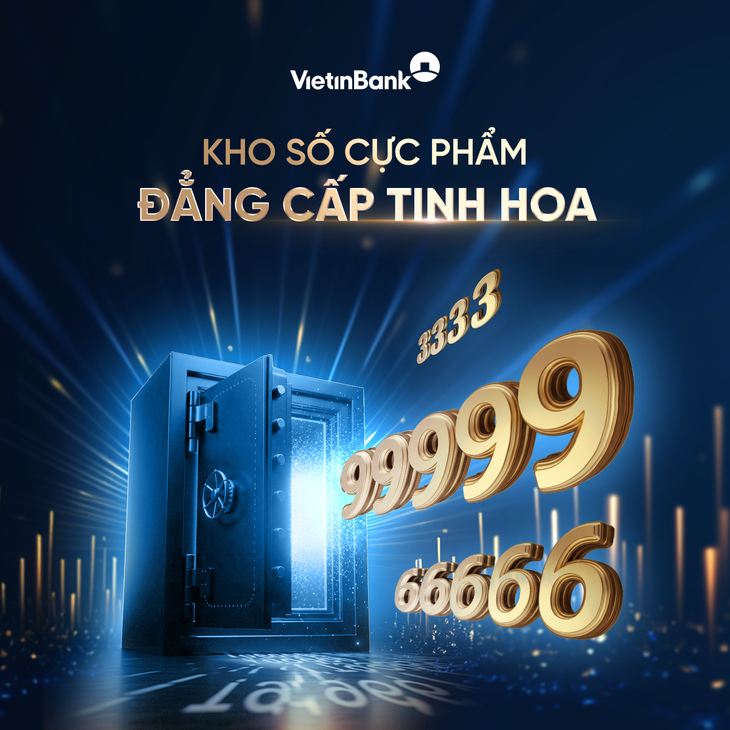 VietinBank mở bán kho tài khoản số đẹp siêu VIP - Ảnh 1.