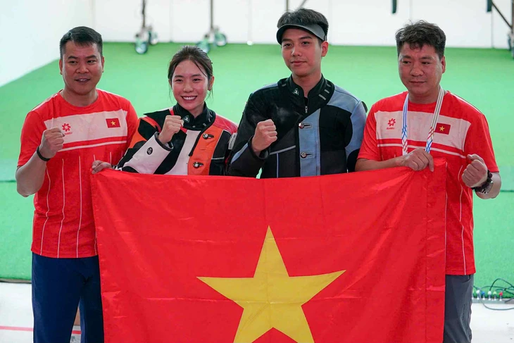 SEA Games 33 ngày 12-12: Bắn súng giành HCV đầu tiên trong ngày - Ảnh 1.