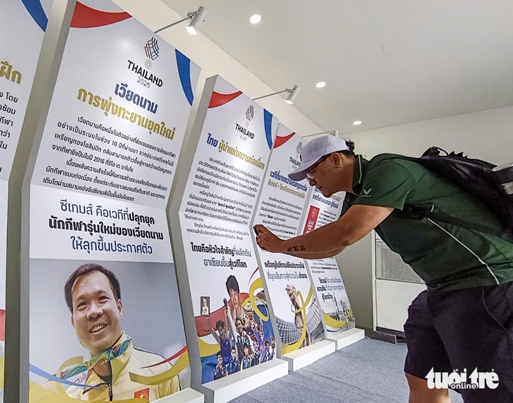 Xạ thủ Hoàng Xuân Vinh được Thái Lan vinh danh tại SEA Games 33 - Ảnh 1.
