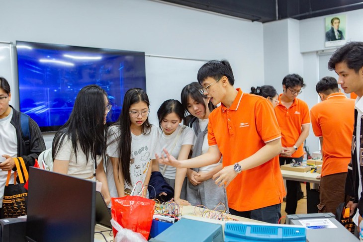 Chuỗi Open Day Trường ĐH FPT thu hút đông đảo học sinh THPT - Ảnh 3.