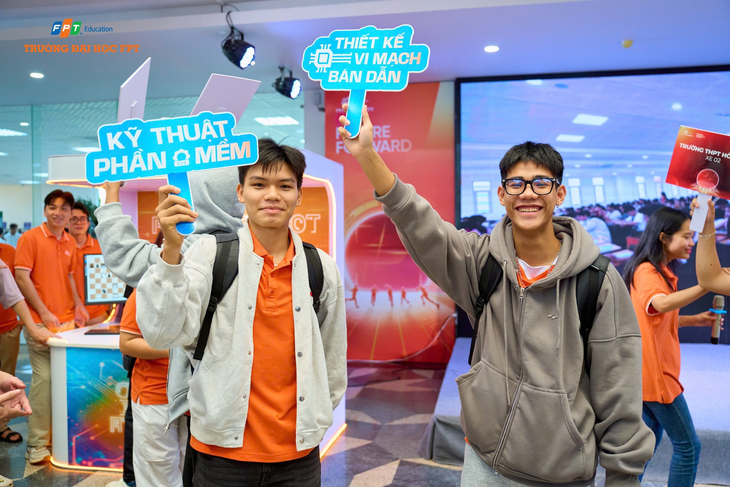 Chuỗi Open Day Trường ĐH FPT thu hút đông đảo học sinh THPT - Ảnh 2.