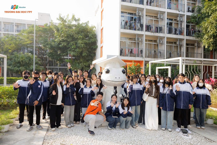 Chuỗi Open Day Trường ĐH FPT thu hút đông đảo học sinh THPT - Ảnh 1.