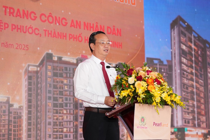 Khởi công dự án xây dựng nhà ở cho lực lượng vũ trang Công an nhân dân - Ảnh 4.