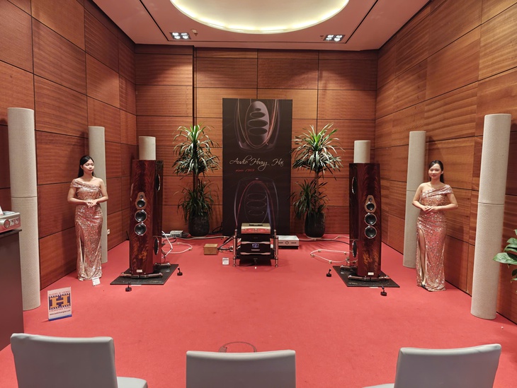 Hàng chục dàn âm thanh tiền tỉ phô diễn tại triển lãm AV Show Hà Nội - Ảnh 5. AV Show - Ảnh 5.