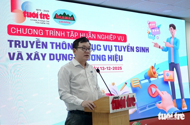 Báo Tuổi Trẻ tập huấn truyền thông phục vụ tuyển sinh, xây dựng thương hiệu - Ảnh 2.