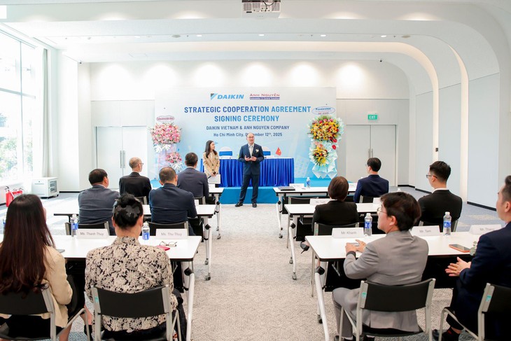 Daikin Vietnam hợp tác chiến lược với công ty Anh Nguyên - Ảnh 3.