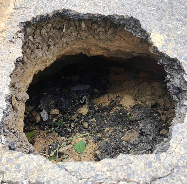 SỤT LÚN - Ảnh 2.