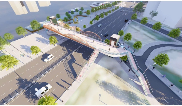 cầu đi bộ - Ảnh 4.