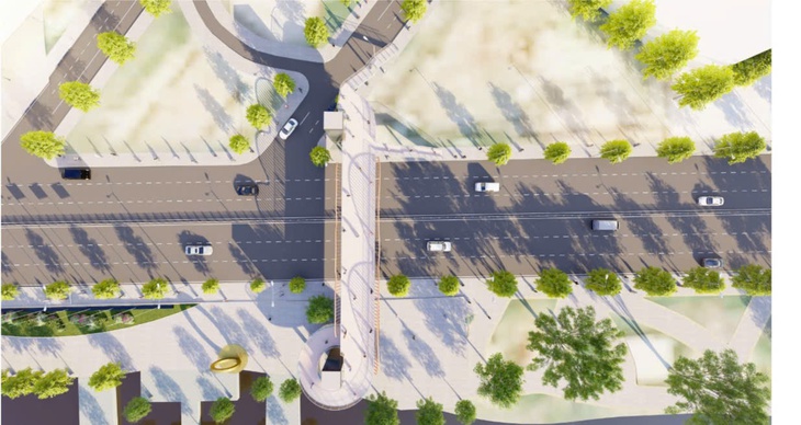 cầu đi bộ - Ảnh 3.