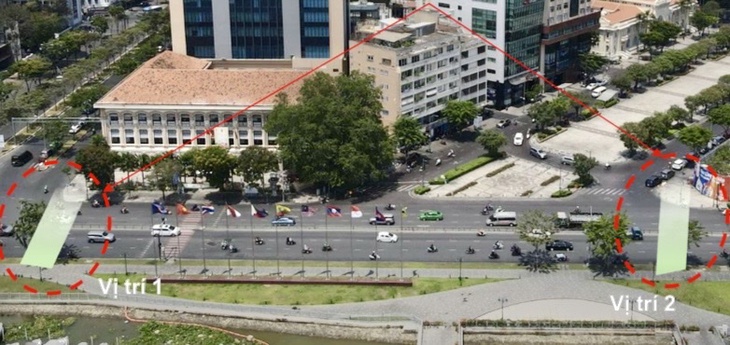 cầu đi bộ - Ảnh 1.