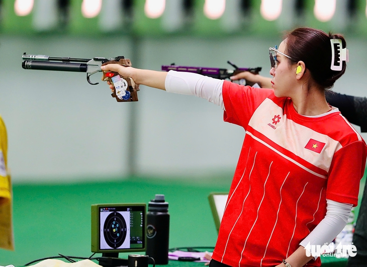 Trịnh Thu Vinh tiết bộ bí kíp giúp đoạt 2 HCV, phá kỷ lục SEA Games - Ảnh 1.