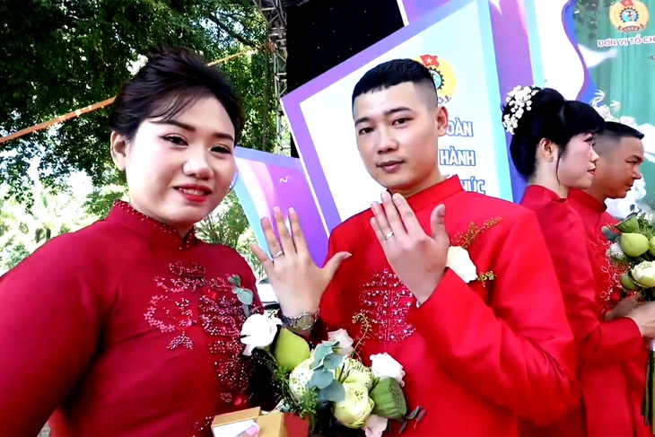 lễ cưới - Ảnh 3.