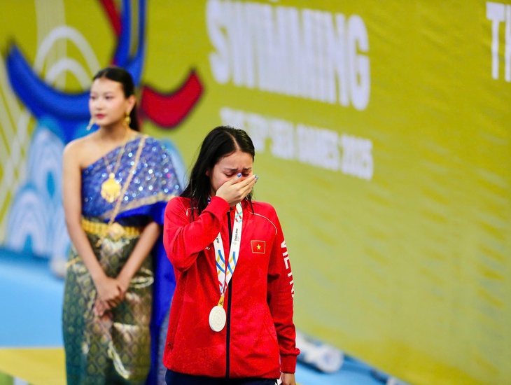 Thanh Bảo - Mỹ Tiên: khoảnh khắc ngọt ngào từ SEA Games đến Asiad - Ảnh 1.