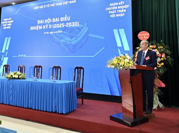 Ông Vương Bích Thắng tái đắc cử Chủ tịch Hiệp hội Ô tô thể thao Việt Nam - Ảnh 3.