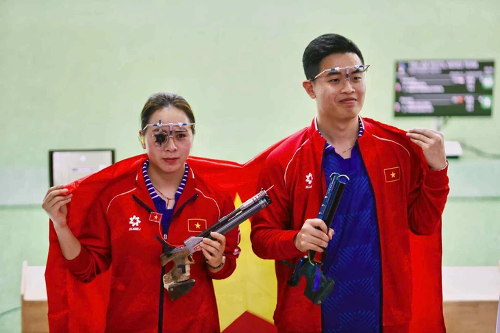 SEA Games 33 ngày 15-12: Bắn súng mang về cho Việt Nam huy chương đầu tiên trong ngày - Ảnh 2.