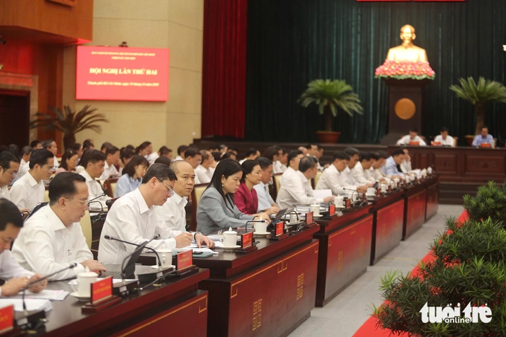 Thành ủy TP.HCM họp hội nghị lần hai, sau nhiều nghị quyết tạo cơ chế đột phá - Ảnh 4. TP.HCM - Ảnh 3.