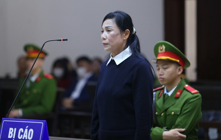 Hình ảnh bà Hoàng Thị Thúy Lan cùng các cựu lãnh đạo tỉnh Vĩnh Phúc cũ tại phiên tòa phúc thẩm - Ảnh 1.