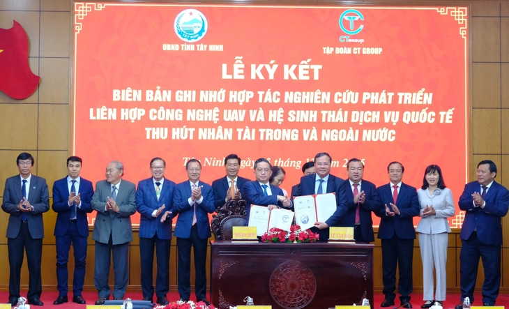Tây Ninh hợp tác phát triển hệ sinh thái công nghệ thiết bị bay không người lái - Ảnh 1.
