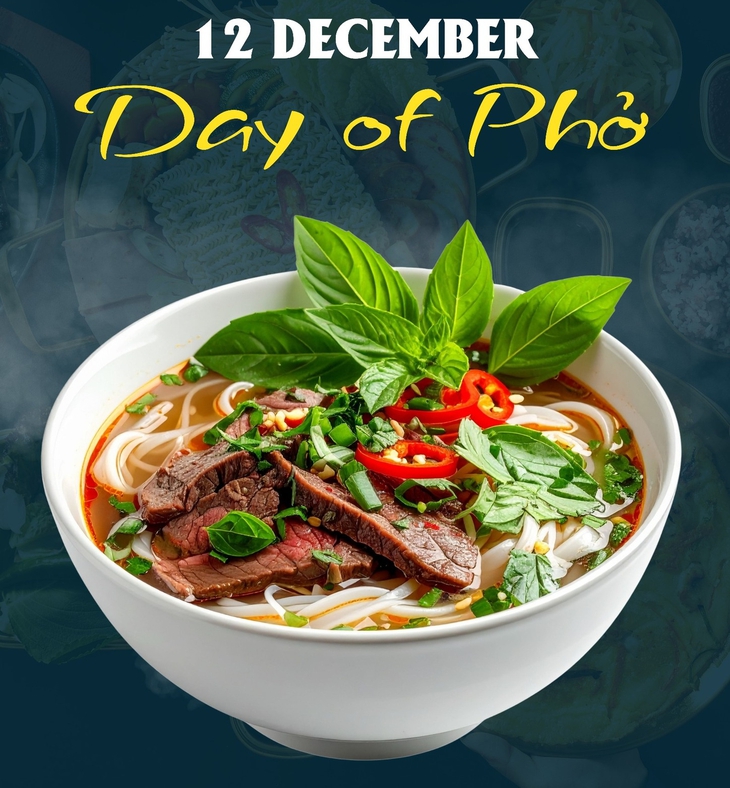 Đại sứ quán Việt Nam tại Pháp, Thụy Điển, Đan Mạch, Thổ Nhĩ Kỳ hưởng ứng Ngày của Phở 2025 - Ảnh 8. Ngày của Phở - Ảnh 8.