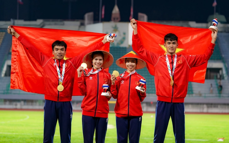 Điền kinh Việt Nam hoàn thành chỉ tiêu SEA Games, nhận thưởng 1 tỷ đồng - Ảnh 2.