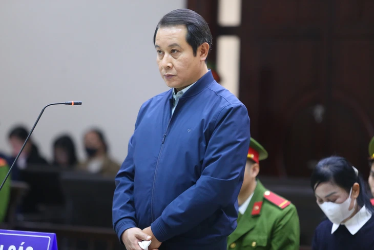 Hình ảnh bà Hoàng Thị Thúy Lan cùng các cựu lãnh đạo tỉnh Vĩnh Phúc cũ tại phiên tòa phúc thẩm - Ảnh 2.