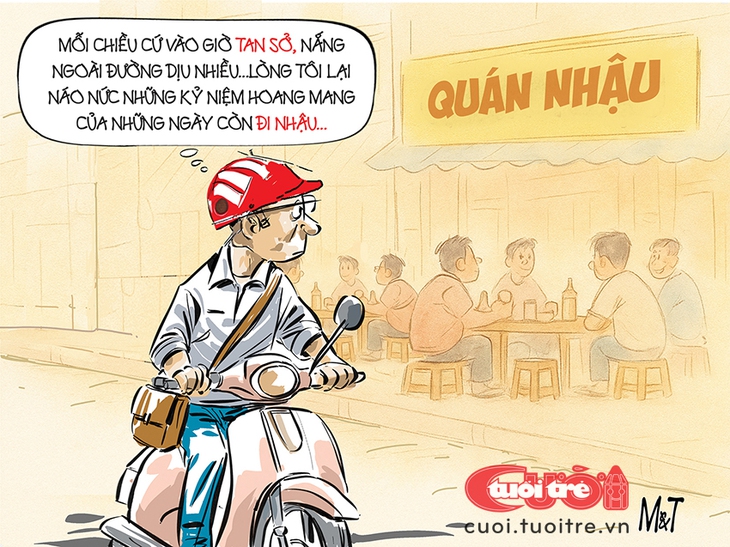 Tâm sự của ông chồng cai nhậu mỗi khi tan sở - Ảnh 1.