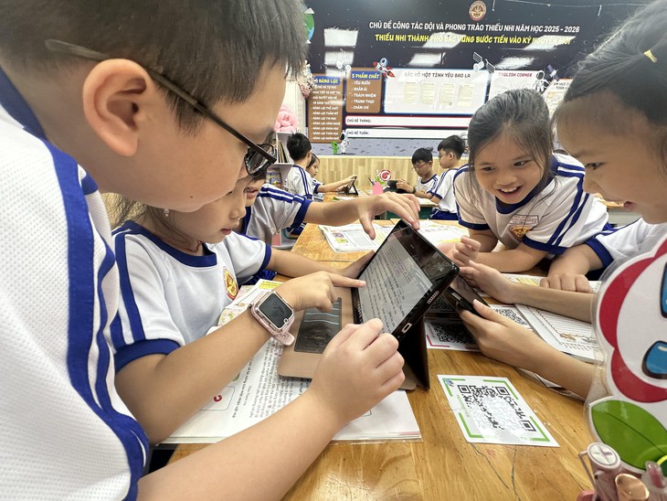 Học sinh TP.HCM 'phiêu lưu' cùng Harry Potter trong tiết học tiếng Việt vận dụng AI - Ảnh 3.