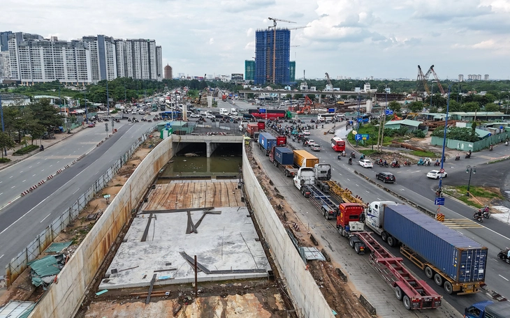 Chính thức thông xe nhánh N2 nút giao An Phú - Ảnh 3.