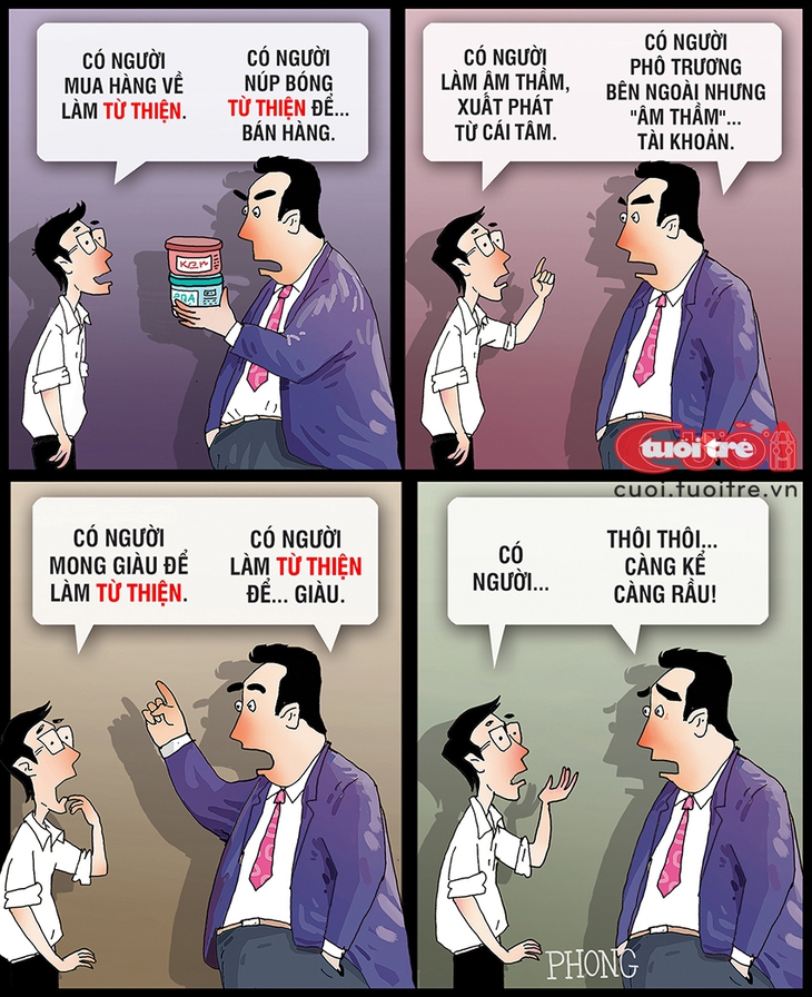 Chuyện từ thiện càng kể càng rầu? - Ảnh 1.