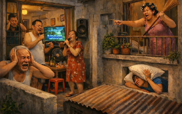 Xử phạt karaoke ồn ào cả ngày lẫn đêm, mong xử lý nghiêm những tiếng ồn khác trong khu dân cư - Ảnh 2.
