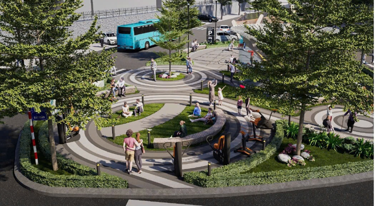 bãi đỗ xe - Ảnh 3.