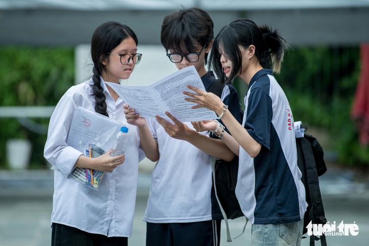 thi tốt nghiệp THPT - Ảnh 1.