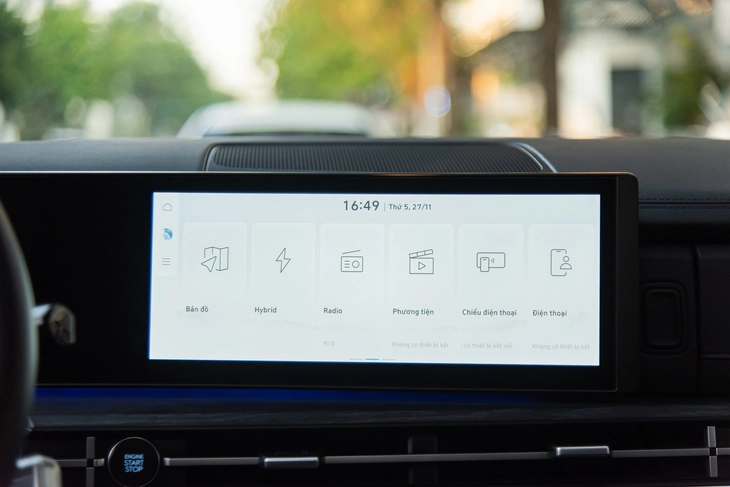 Hyundai Santa Fe Hybrid - Ảnh 9.