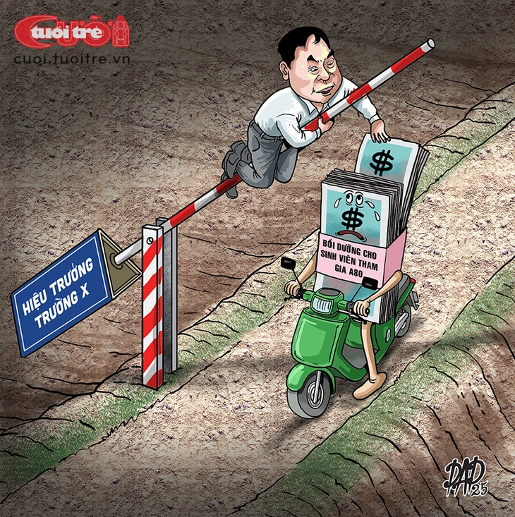 Hiệu trưởng trả giá đắt vì 'ăn chặn' tiền A80 của sinh viên - Ảnh 1.