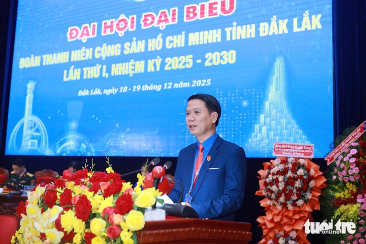 Anh Lương Minh Tùng làm Bí thư Tỉnh Đoàn Đắk Lắk - Ảnh 1.