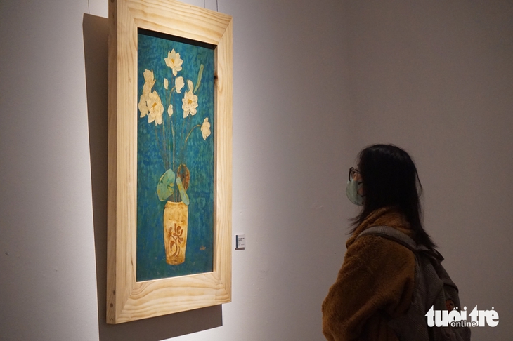 Tiếng thì thầm của sơn mài Nguyễn Thị Quế: Cuộc sống dù thế nào cũng đáng sống - Ảnh 3. Sơn mài Nguyễn Thị Quế - Ảnh 3.