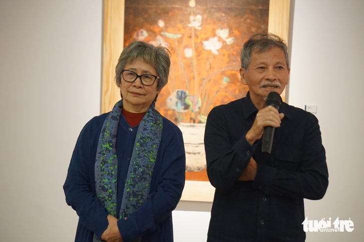 Tiếng thì thầm của sơn mài Nguyễn Thị Quế: Cuộc sống dù thế nào cũng đáng sống - Ảnh 1. Sơn mài Nguyễn Thị Quế - Ảnh 1.