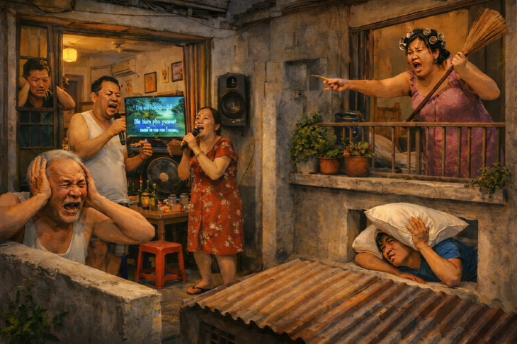 hát karaoke - Ảnh 1.