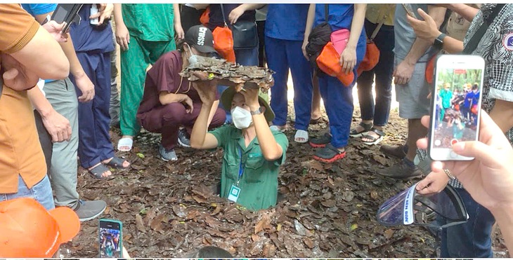 Địa đạo Củ Chi - Ảnh 4.