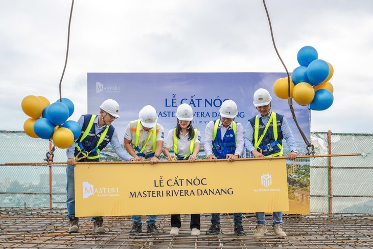Cất nóc dự án Masteri Rivera Danang - Ảnh 2.