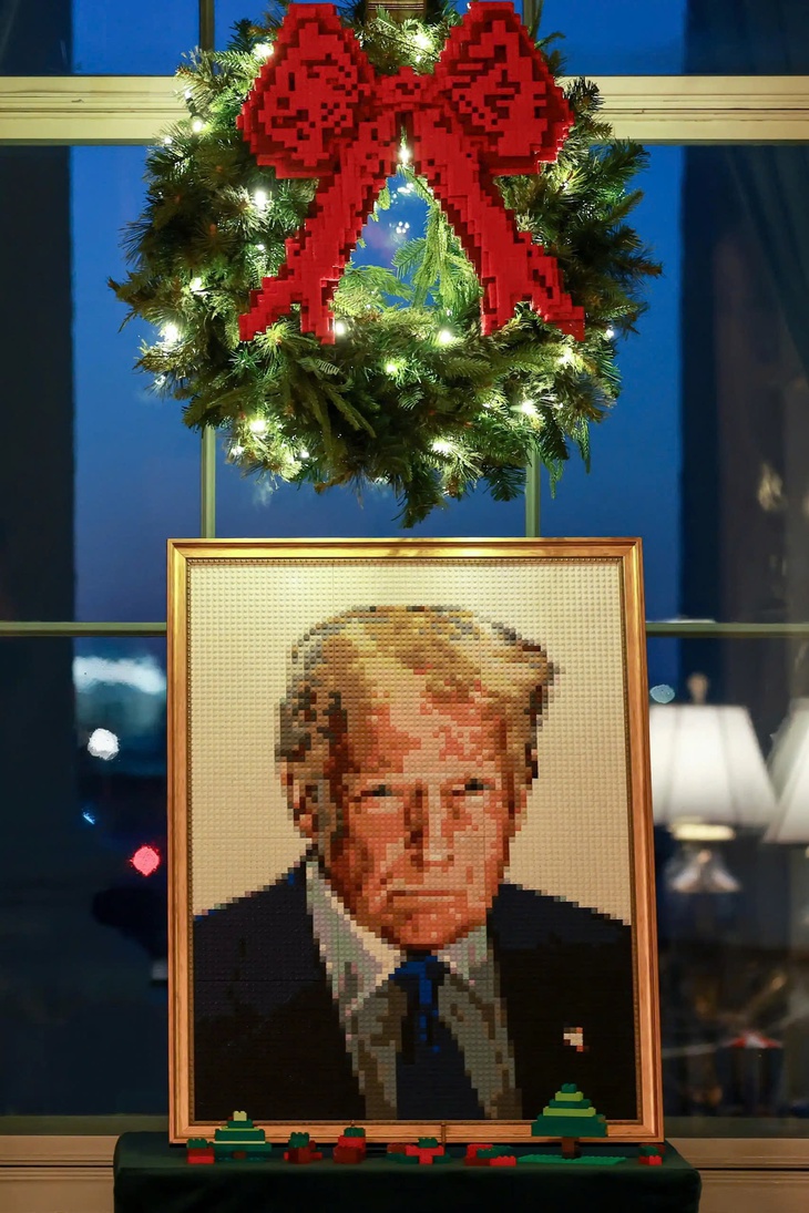 Bà Melania Trump trang trí Nhà Trắng đón Giáng sinh - Ảnh 3.