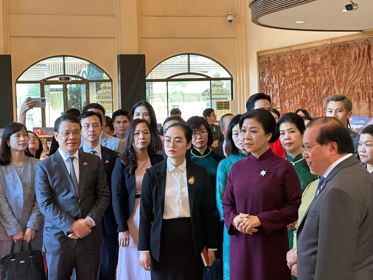 Phu nhân Ngô Phương Ly dự khai mạc Tuần phim Việt Nam tại Lào, chiếu ‘Mưa đỏ’ và ‘Địa đạo’ - Ảnh 6.